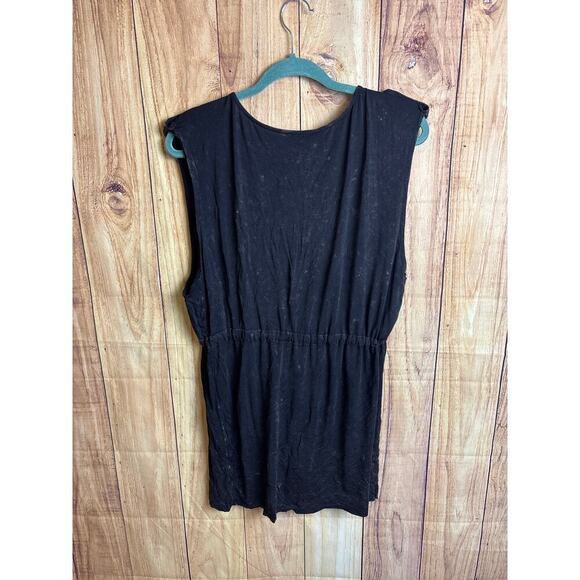 POL Dress Mineral Wash Black Lightweight Stretchy  Women's Size M - Picture 5 of 6